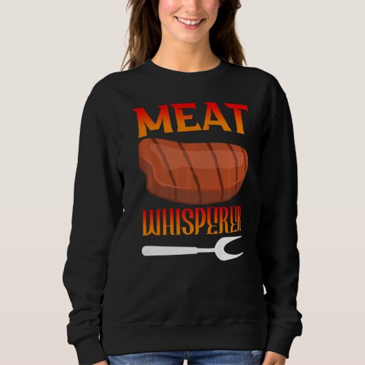 Fleisch Whisperer Griller Men Grill 1 Sweatshirt (Vorderseite)