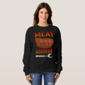 Fleisch Whisperer Griller Men Grill Sweatshirt (Vorne ganz)