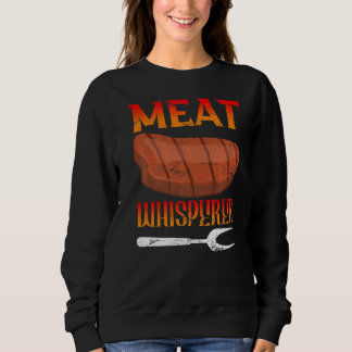 Fleisch Whisperer Griller Men Grill Sweatshirt