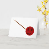 Fleischball Karte (Gelbe Blume)