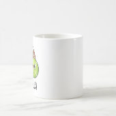 Fleischbällchen Lustiger Lebensmittelwitz Kaffeetasse (Mittel)