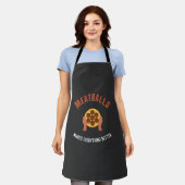 Fleischbällchen machen alles besser schürze (Getragen)