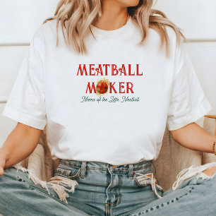 Fleischbällchen-Macher Mama des kleinen Fleischb Tri-Blend Shirt