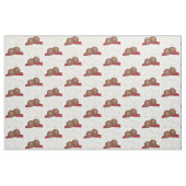 Fleischbällchen und Mozzarella - italienisches Leb Stoff (Fat Quarter (45,7 x 55,9 cm))