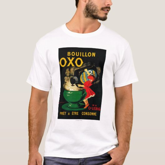 Fleischbrühe Vintages OxoposeterEurope T-Shirt (Vorderseite)