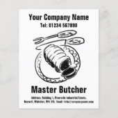 Fleischer-Cartoon-Design Flyer (Vorne)