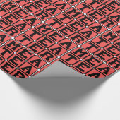 Fleischessen, Fleischfresser Geschenkpapier (Ecke)