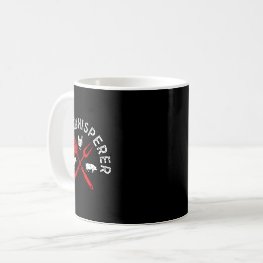 Fleischflüsterer - Bbq Kaffeetasse (Vorderseite Links)