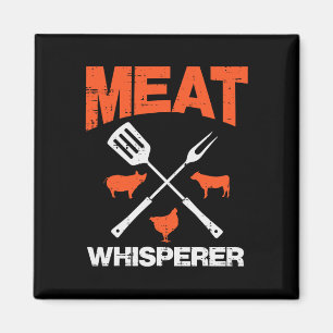 Fleischflüsterer Lustiger Barbecue-Grill Bbq Grill Magnet