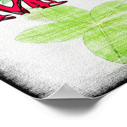 Fleischfreie Zone Poster (Ecke)