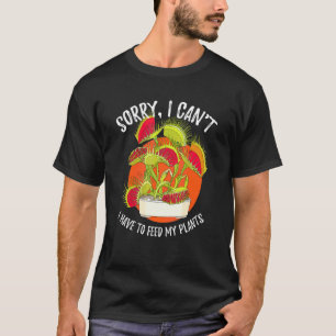 Fleischfressende Pflanze Venusfliegenfalle Tut mir T-Shirt