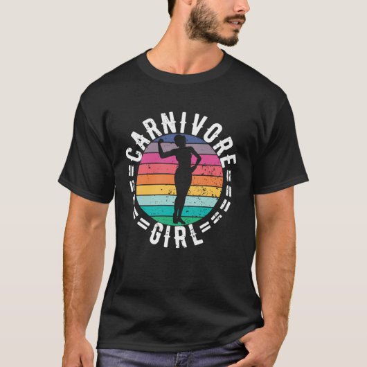 FLEISCHFRESSENDES MÄDCHEN FLEISCHESSER STEAK  SÜß  T-Shirt (Vorderseite)
