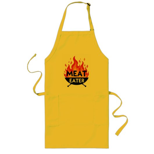 Fleischfresser BBQ-Schürze Lange Schürze (Vorne)