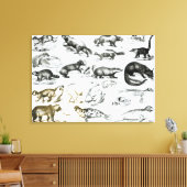 Fleischfresser Leinwanddruck (Insitu (Wohnzimmer))