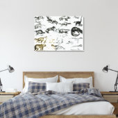 Fleischfresser Leinwanddruck (Insitu (Schlafzimmer))