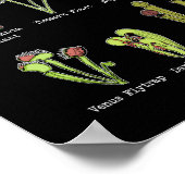 Fleischfresser Pflanze Art Saracenia Venus Flytrap Poster (Ecke)