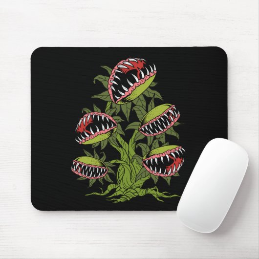 Fleischfresser Pflanze gibt Monster Venus Fliegenf Mousepad (Mit Mouse)