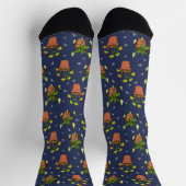 Fleischfresser Pflanze Nepenthes und Venus Fliegen Socken (Oben)