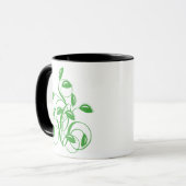 Fleischfresser-Pflanze Tasse (Vorderseite Links)