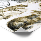 Fleischfresser Poster (Ecke)