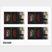 Fleischfresser Rechteckiger Aufkleber (Blatt)