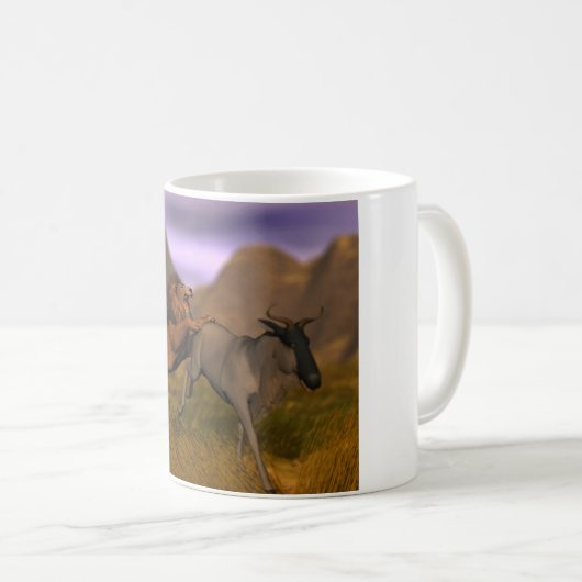 Fleischfresser u. Opfer Kaffeetasse (VorderseiteRechts)