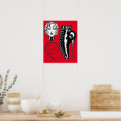 Fleischfresser™-Zubehör Poster (Küche)