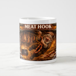 Fleischhaken Isländischer Yule Lad Jumbo-Tasse
