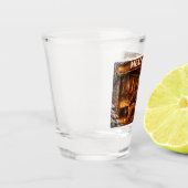 Fleischhaken Isländischer Yule Lad Schnapsglas (Links)