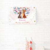 Fleischkatzen Meow-Gary-Kindergeburtstag Banner (InSitu)