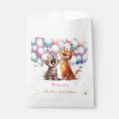 Fleischkatzen Meow-Gary-Kindergeburtstag Geschenktütchen (Vorderseite)