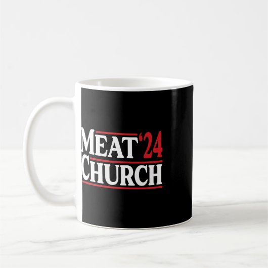 Fleischkirche 24 Grillen Kaffeetasse (Links)