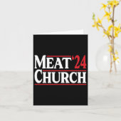 Fleischkirche 24 Grillen Karte (Gelbe Blume)