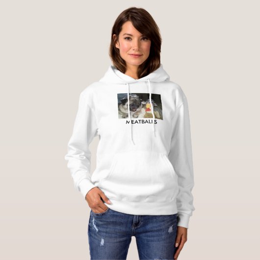 FLEISCHKLÖSCHEN HOODIE (Vorne ganz)