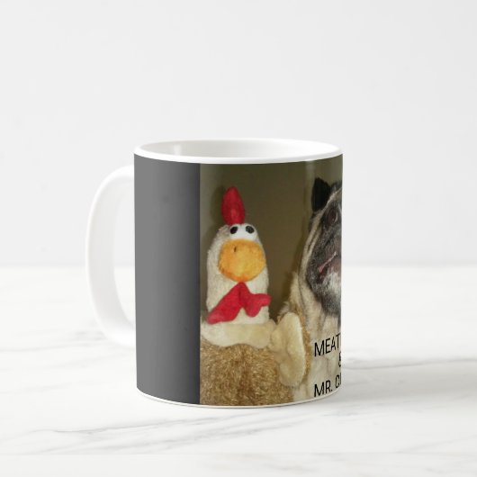 FLEISCHKLÖSCHEN KAFFEETASSE (Vorderseite Links)