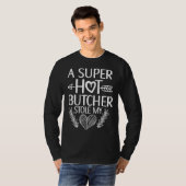Fleischkutter Ehefrau Metzgerin T-Shirt (Vorne ganz)