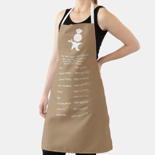 Fleischleitfaden Eiskaffee, Koch Schürze (InSitu)