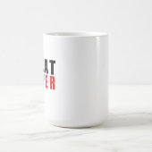 Fleischliebhaber Kaffeetasse (Mittel)