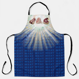 Fleischliebhaber von Rinderschinken Schürze