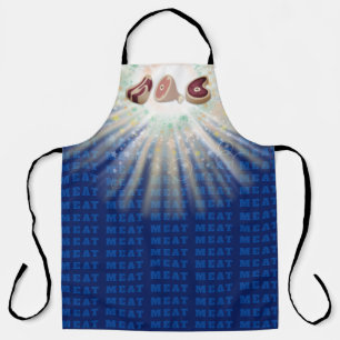 Fleischliebhaber von Rinderschinken Schürze