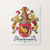 Fleischmann Familienwappen Puzzle (Vertikal)