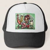 Fleischprotein-Lebensmittelgruppe Truckerkappe (Vorderseite)