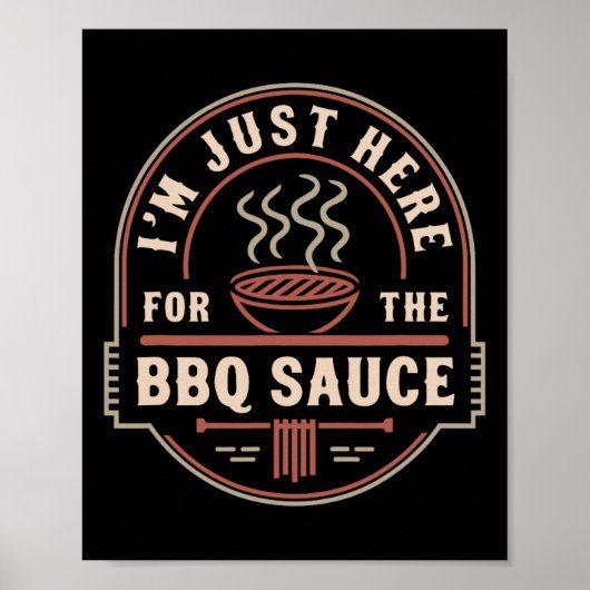 Fleischräuchern-Vater-Zitat für lustigen BBQ-Grill Poster (Vorne)