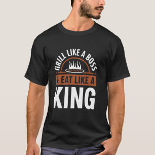 Fleischräuchern Vater Zitat für lustigen BBQ Grill T-Shirt