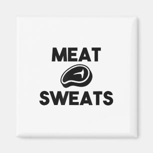 Fleischschweiß zum Grillen von Koch Smoker Grillen Magnet