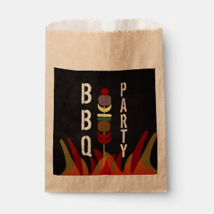 Fleischspieße BBQ Kochparty Geschenktütchen