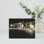 Fleischverpackungsviertel Postkarte (Stehend Vorderseite)