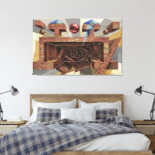 Fleischwolf Leinwanddruck (Insitu (Schlafzimmer))