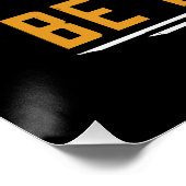 Fleißig arbeiten poster (Ecke)