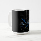 Fleißig sein – Arbeitsethik Gym Motivation Kaffeetasse (Vorderseite Links)